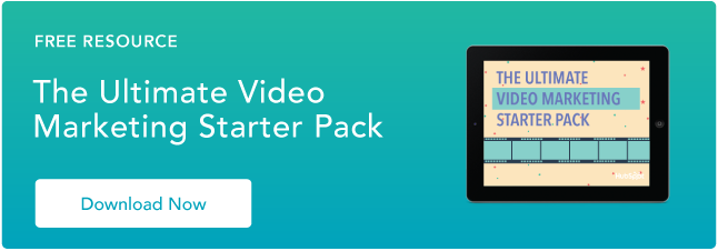 Starter Pack di marketing video