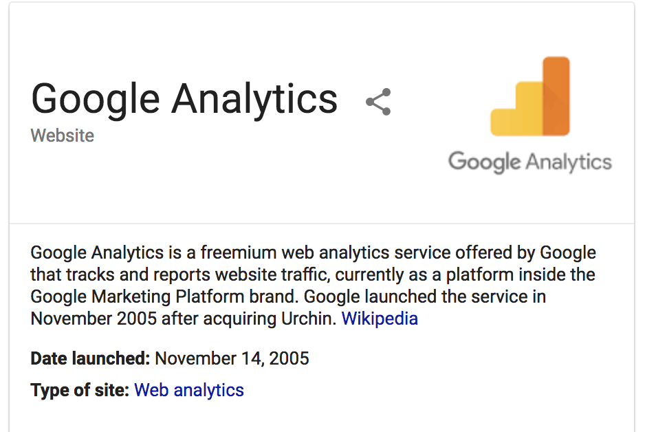 Definizione di Google Analytics