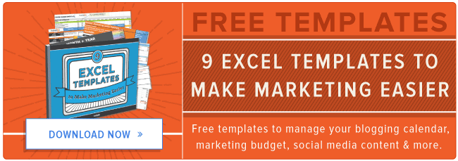 modelli di Excel gratuiti per il marketing