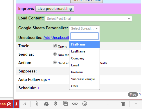 Personalizzazione parametri-in-Gmail