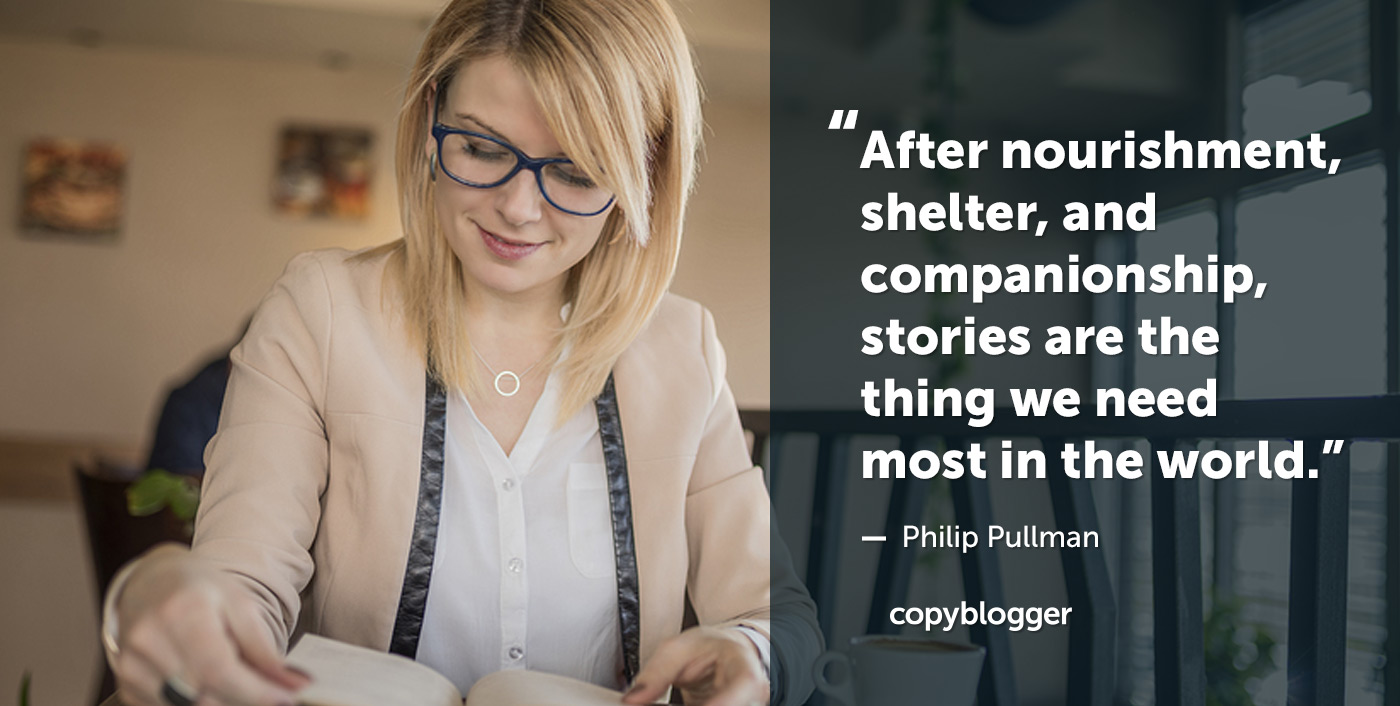 Dopo il nutrimento, il riparo e la compagnia, le storie sono la cosa di cui abbiamo più bisogno al mondo. Philip Pullman