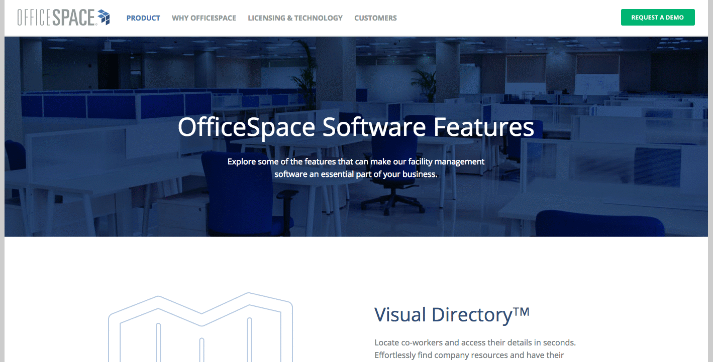 Pagina del prodotto Software OfficeSpace blu scuro "title =" officespace.gif "width =" 690 "data-constrained =" true "style =" width: 690px; "caption =" false "srcset =" https: //blog.hubspot. com / hs-fs / hubfs / officespace.gif? t = 1538729571263 & width = 345 & name = officespace.gif 345w, https://blog.hubspot.com/hs-fs/hubfs/officespace.gif?t=1538729571263&width=690&name=officespace .gif 690w, https://blog.hubspot.com/hs-fs/hubfs/officespace.gif?t=1538729571263&width=1035&name=officespace.gif 1035w, https://blog.hubspot.com/hs-fs/hubfs /officespace.gif?t=1538729571263&width=1380&name=officespace.gif 1380w, https://blog.hubspot.com/hs-fs/hubfs/officespace.gif?t=1538729571263&width=1725&name=officespace.gif 1725w, https: / /blog.hubspot.com/hs-fs/hubfs/officespace.gif?t=1538729571263&width=2070&name=officespace.gif 2070w "sizes =" (larghezza massima: 690px) 100vw, 690px