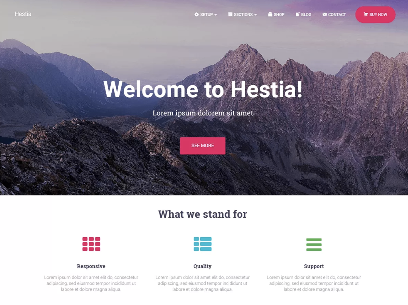 Hestia-wordpress-tema