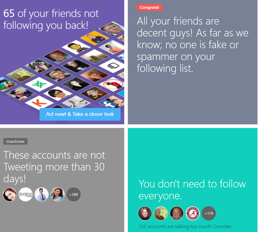 Come ripulire il tuo account Twitter da Unfollowers e Account falsi
