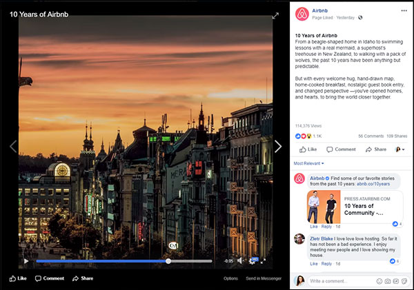 post organico tappo-schermo con foto della città di notte