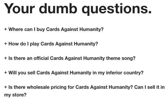 carte-contro-umanità-dumb-questions.png