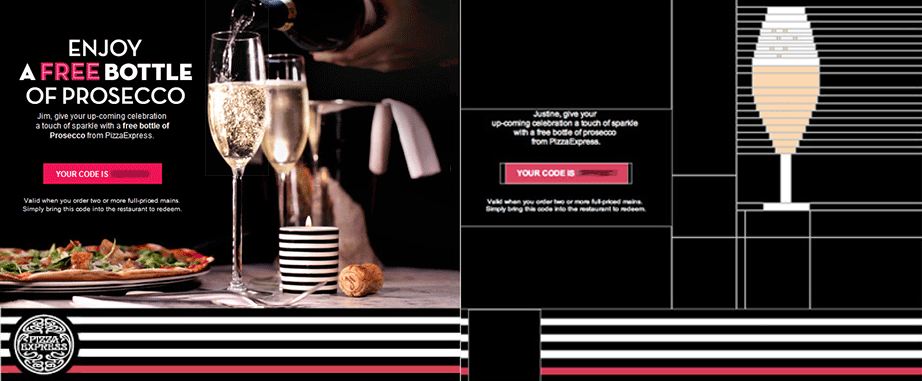 pizza express pixel art in html email "width =" 750