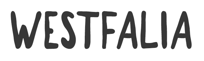 Westfalia buon carattere gratuito per il logo