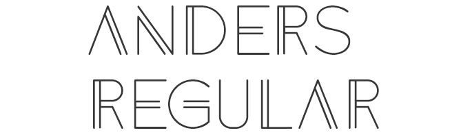 Anders libera un buon font per il logo