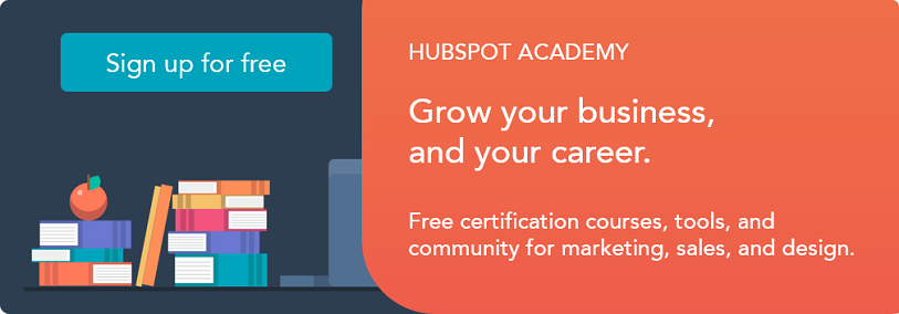 HubSpot Academy: fai crescere la tua attività e la tua carriera.