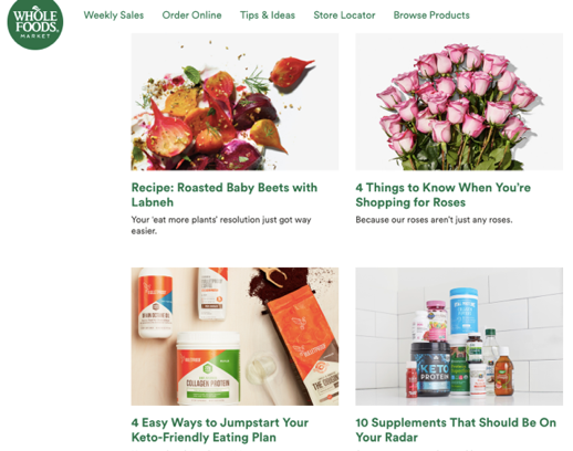 Blog di Whole Foods