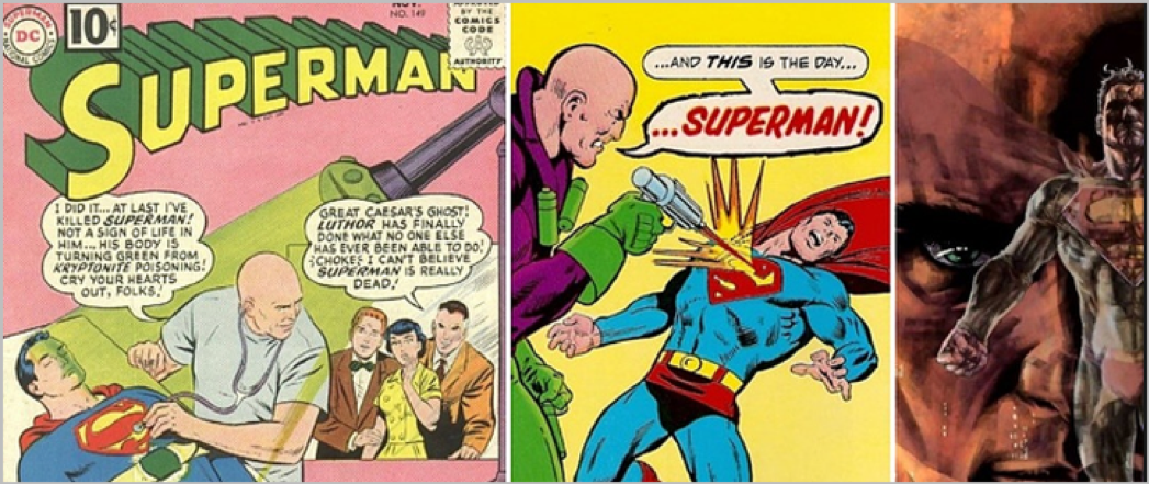 Superman fumetti di storytelling