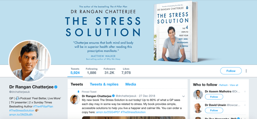 Dr Rangan Chatterjee Twitter