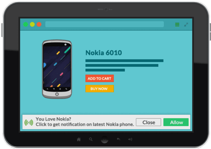 Notifica push Nokia