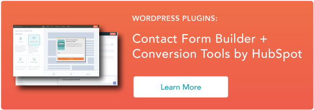 Wordpress Plugin HubSpot