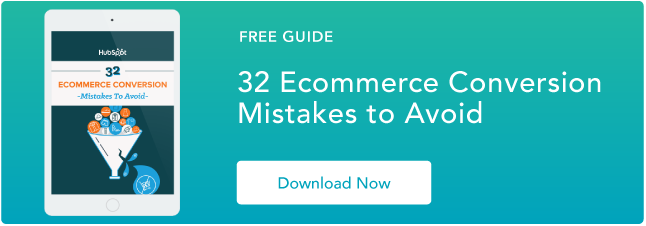 Ecommerce conversion mistakes