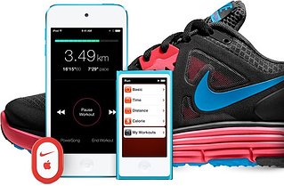 Scarpe Nike +, iPhone e iPod