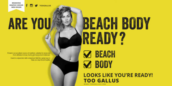 Sei una campagna di risposta pronta per il corpo da spiaggia