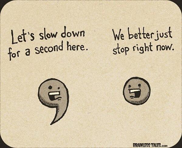 scherzo grammaticale slow-it-down