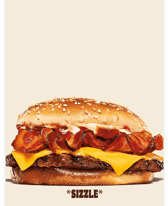 Annuncio Instagram di Burger King