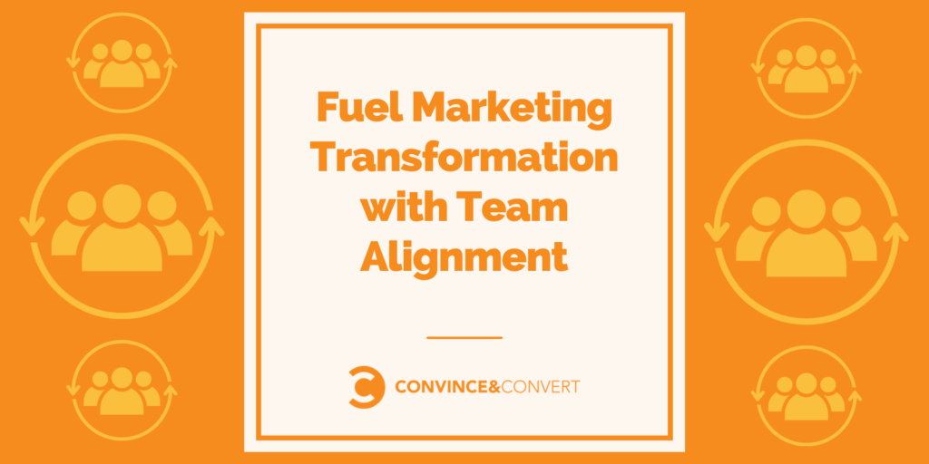 Trasformazione del marketing del carburante con l'allineamento del team