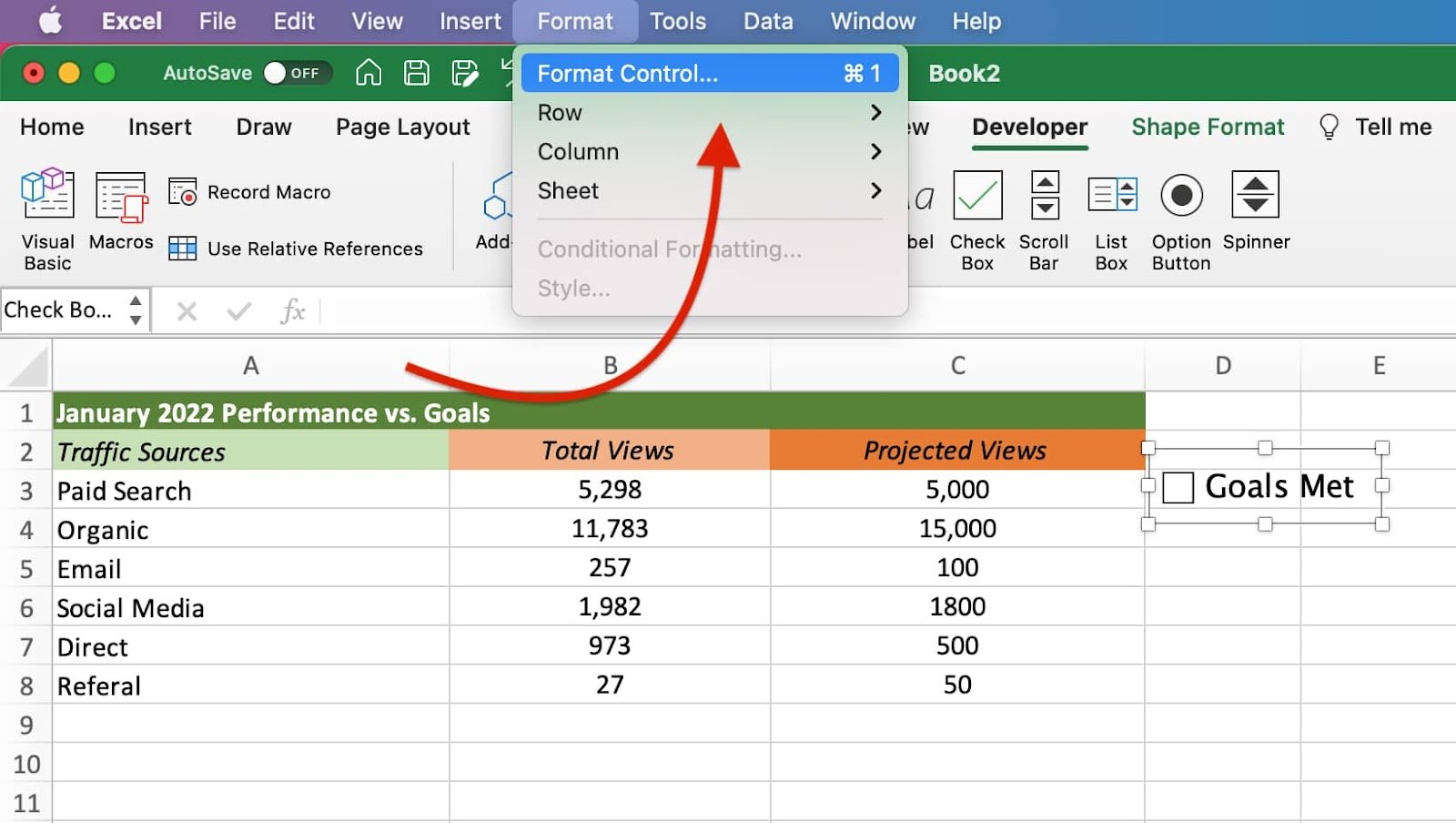 Come Inserire Una Casella Di Controllo In Excel In 4 Semplici Passaggi 