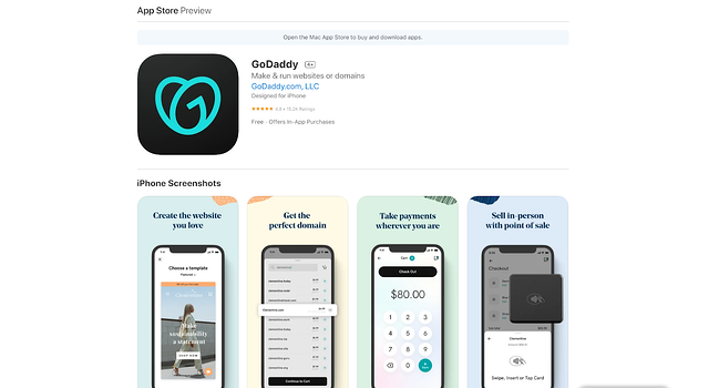 Le migliori app per gli esperti di marketing: GoDaddy.com Mobile