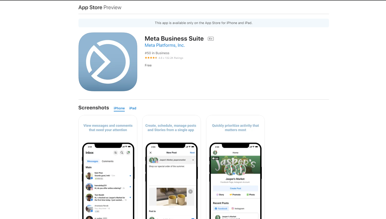 Le migliori app per gli esperti di marketing: Meta Business Suite