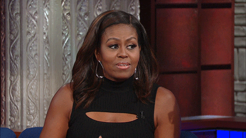 Michelle Obama scrolla le spalle di fronte alla sfida di far crescere una mailing list
