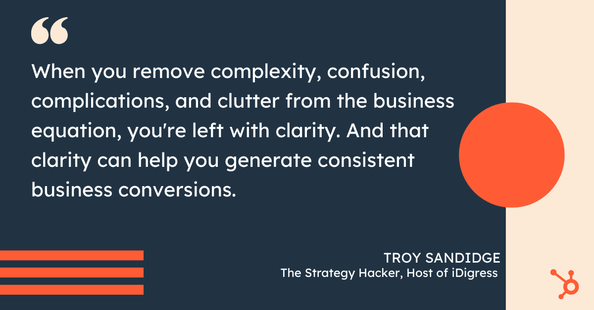 Troy sandidge suggerimenti sulla crescita del business