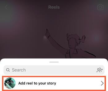 come ripubblicare su instagram: aggiungi reel alla tua storia