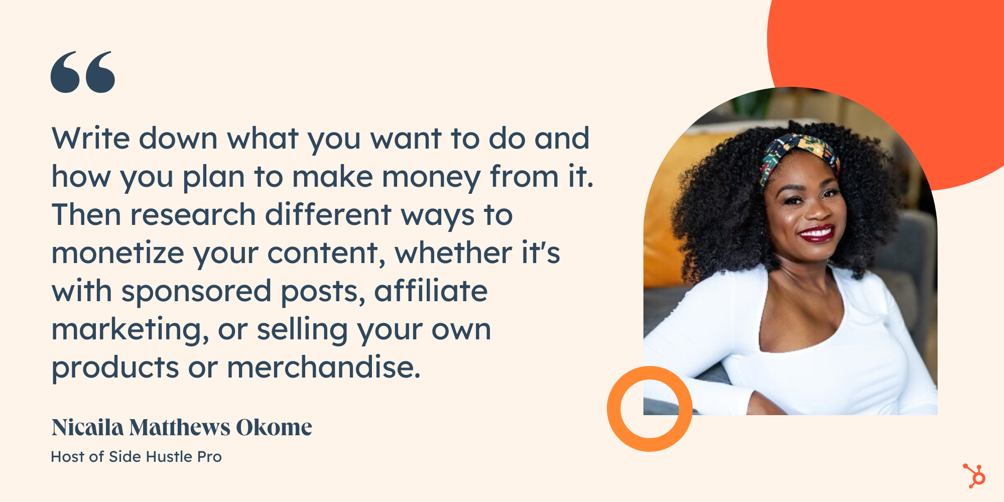 Nicaila Matthews Okome su come diventare una creatrice di contenuti a tempo pieno