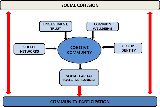 coesione sociale e partecipazione comunitaria